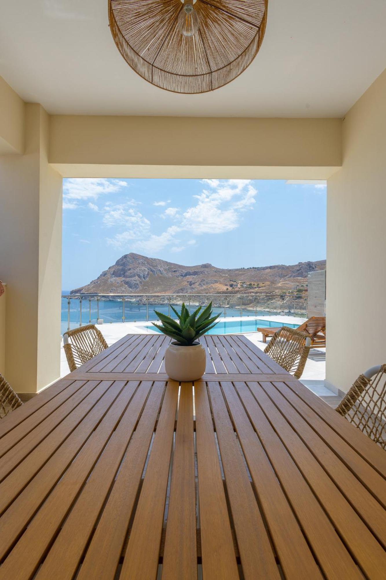 Villa Pava-Sea View Brand New 2024 Villa Архангелос Екстериор снимка