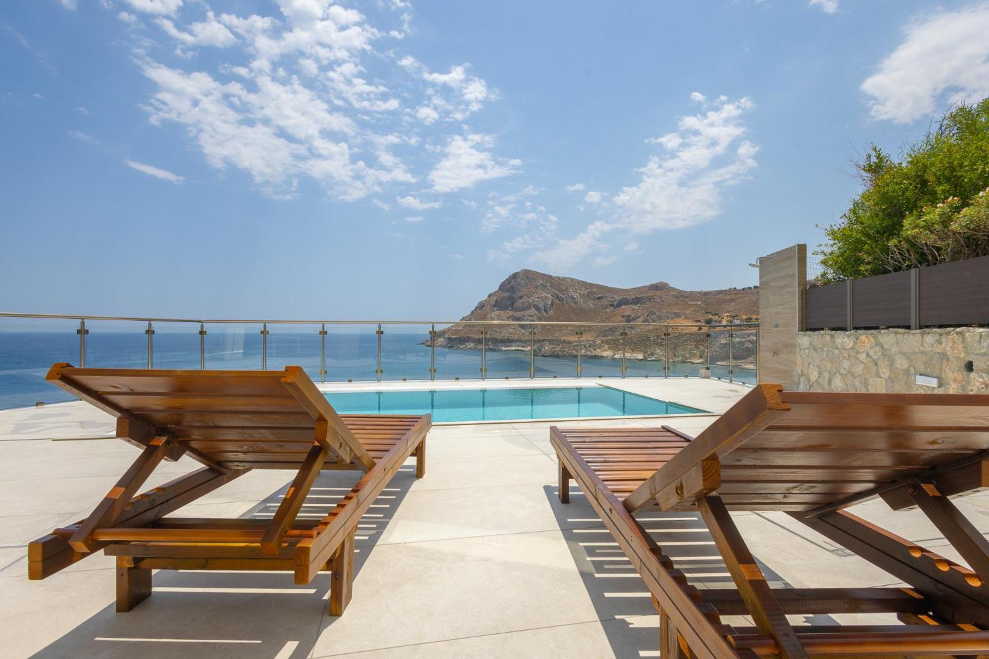 Villa Pava-Sea View Brand New 2024 Villa Архангелос Екстериор снимка