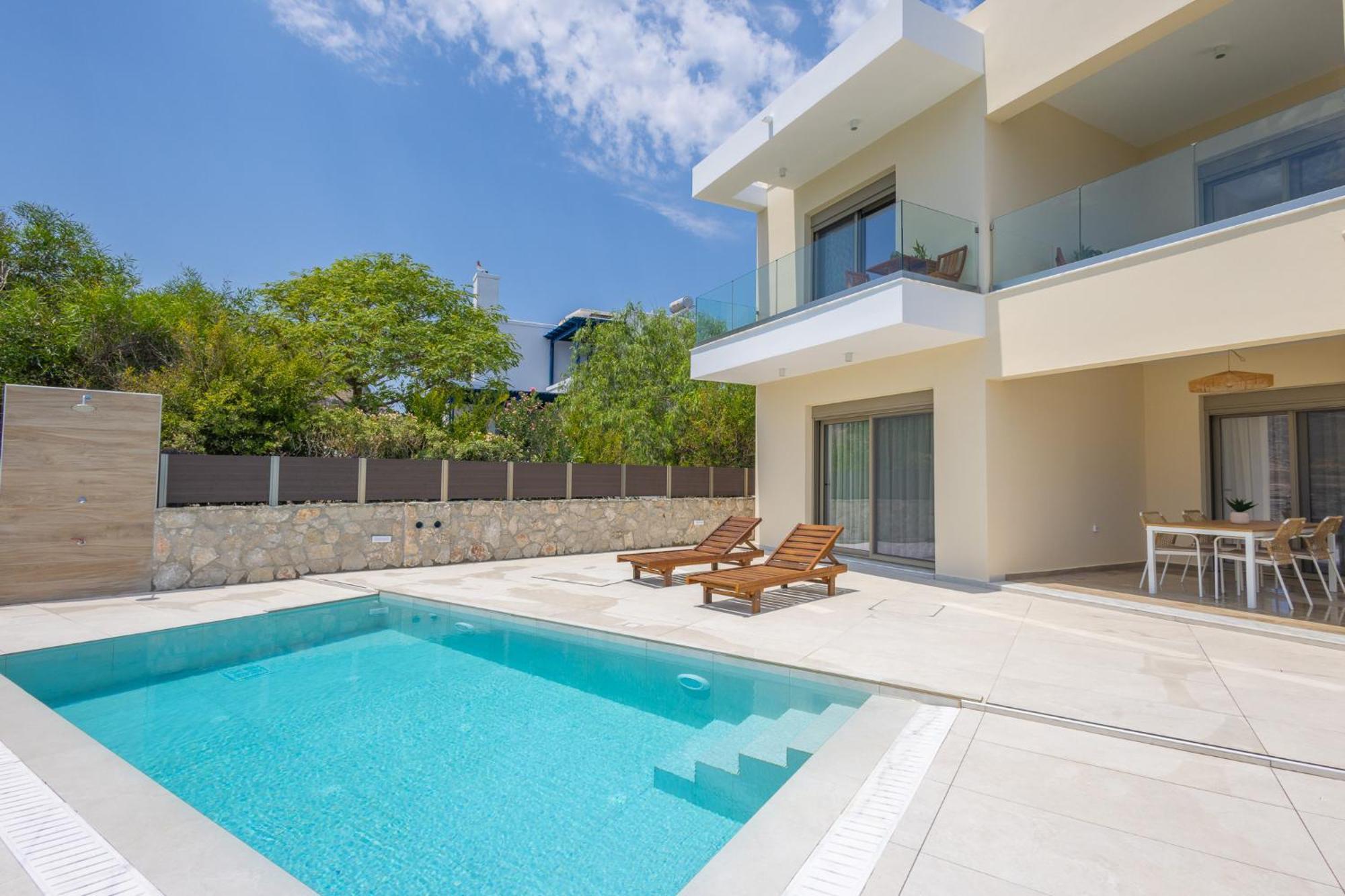 Villa Pava-Sea View Brand New 2024 Villa Архангелос Екстериор снимка